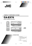 JVC CA-EX70 User's Manual