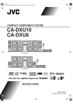 JVC CA-DXU10 User's Manual