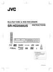 JVC SR-HD2500US User's Manual