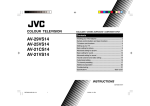 JVC AV-21CS14 User's Manual