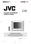 JVC AV-14F703 User's Manual