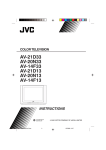JVC AV-14F13 User's Manual
