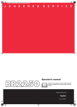 Jonsered BB2250 User's Manual