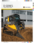 John Deere D-SERIES 333D User's Manual