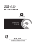 John Deere AC1-8E User's Manual