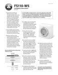 JL Audio FS110-W5 User's Manual