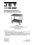 Jet Tools SC-2436 User's Manual