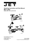 Jet Tools JML-1014 User's Manual