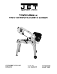 Jet Tools HVBS-56M User's Manual