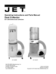 Jet Tools DC-1200CK User's Manual