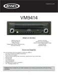 Jensen VM9414 User's Manual