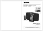 Jensen JiMS-211i User's Manual