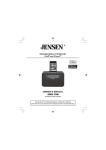 Jensen JiMS-198i User's Manual