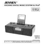 Jensen JiMS-100 User's Manual