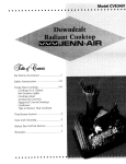 Jenn-Air CVE3401 User's Manual