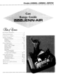 Jenn-Air JGR8850 User's Manual