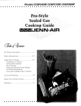 Jenn-Air Cooktop CCGP2720P User's Manual