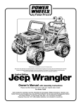 Jeep 75598 User's Manual
