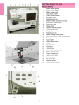 JANOME Memory Craft 11000 Special Edition Instruction Booklet