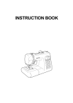 JANOME DC4030PR Instruction Booklet
