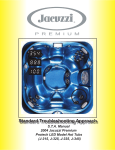 Jacuzzi J - 325 User's Manual
