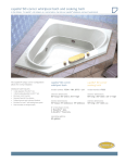 Jacuzzi F933 User's Manual