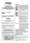 Jackson J051E User's Manual