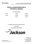 Jackson AJ-100CGP User's Manual