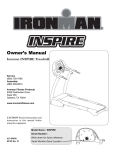 Ironman Fitness INSPIRE User's Manual