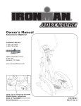 Ironman Fitness Adventure User's Manual
