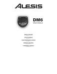 ION Alesis DM6 User's Manual