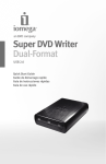 Iomega Super DVD Writer User's Manual