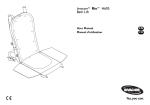 Invacare h65 User's Manual