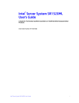 Intel SR1520ML User's Manual