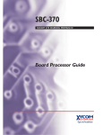 Intel SBC-370 User's Manual