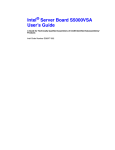 Intel Server S5000VSA User's Manual