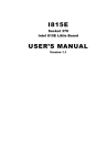 Intel I815E User's Manual