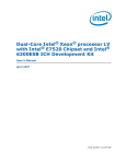 Intel E7520 User's Manual