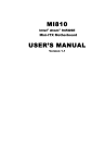 Intel ATOM MI810 User's Manual