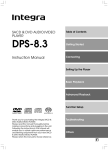 Integra DPS-8.3 User's Manual