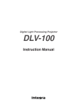 Integra DLV-100 User's Manual