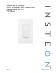 INSTEON 2476D User's Manual