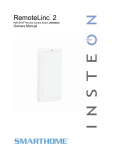 INSTEON 2444A3 User's Manual