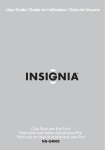 Insignia NS-S4000 User's Manual