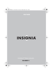 Insignia NS-RSW211 User's Manual
