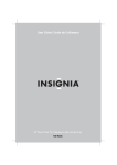 Insignia NS-R20C User's Manual