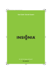 Insignia NS-LCD32-09 User's Manual