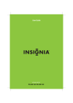 Insignia NS-L42X-10A User's Manual