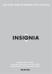 Insignia NS-BT400 User's Manual