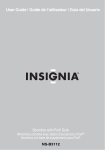 Insignia NS-B3112 User's Manual